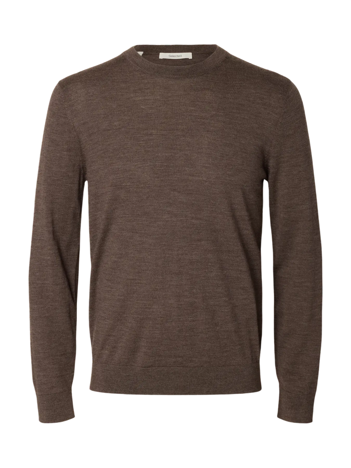 TRAY LS KNIT MERINO CREW NECK