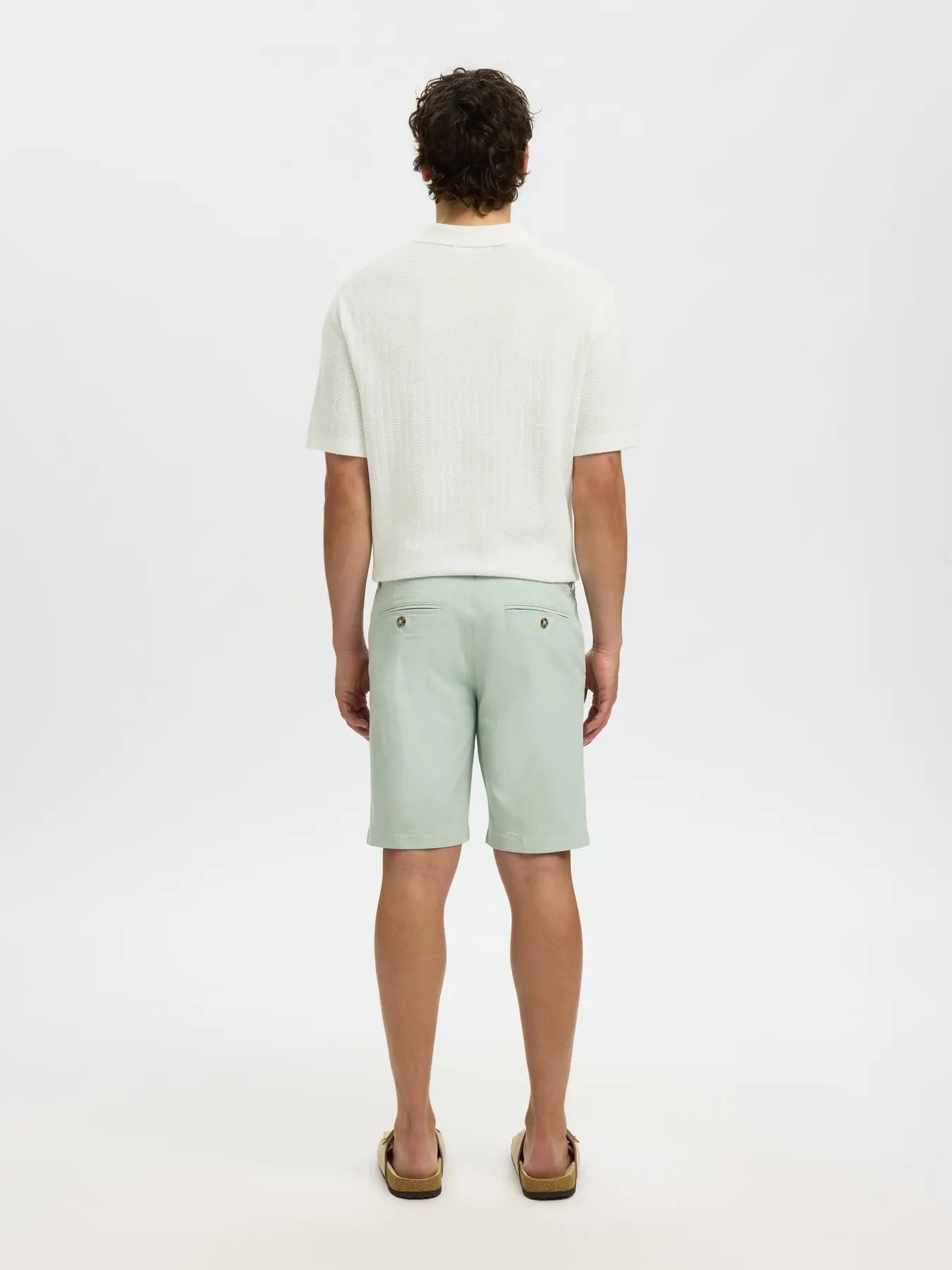 CRAN SS KNIT STRUCTURE ZIP POLO