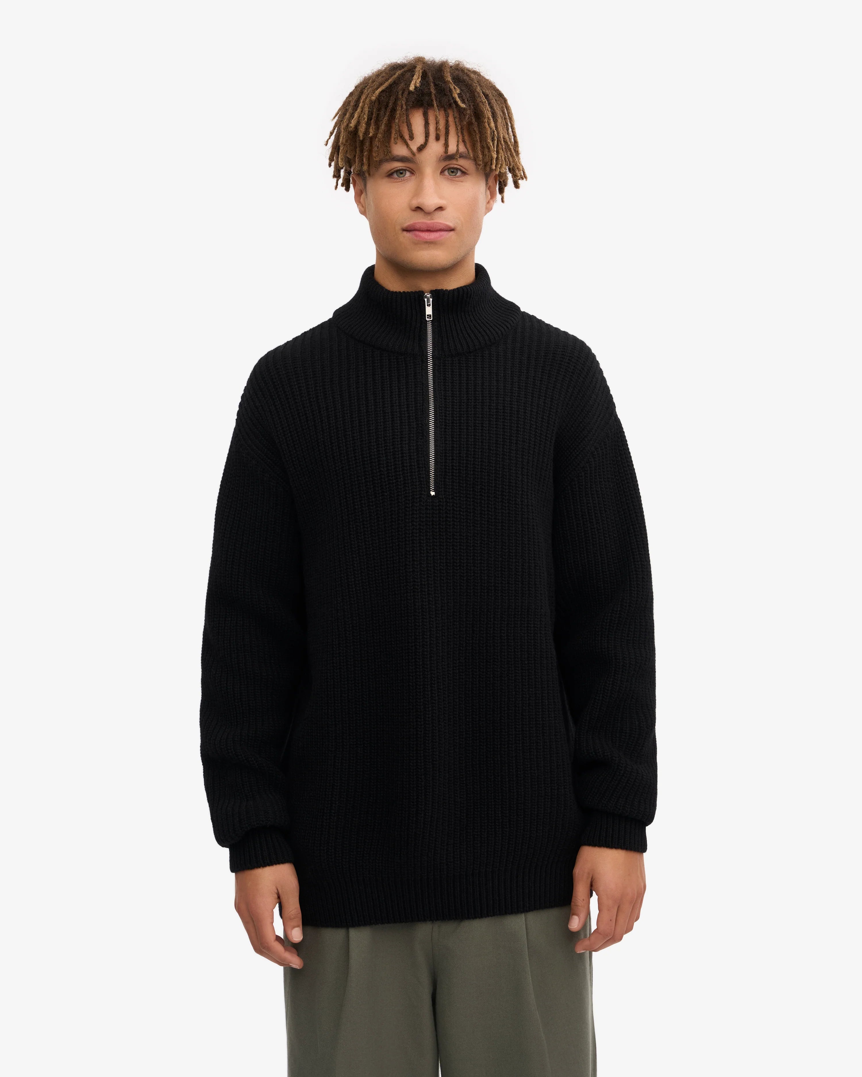 MERINO QUARTER ZIP