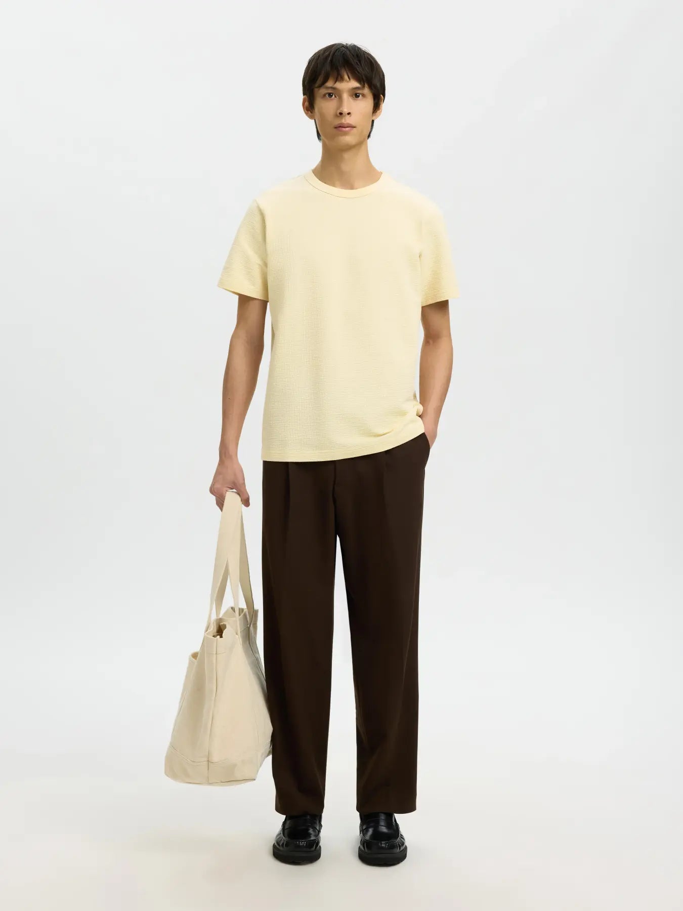 SANDER SEERSUCKER TEE