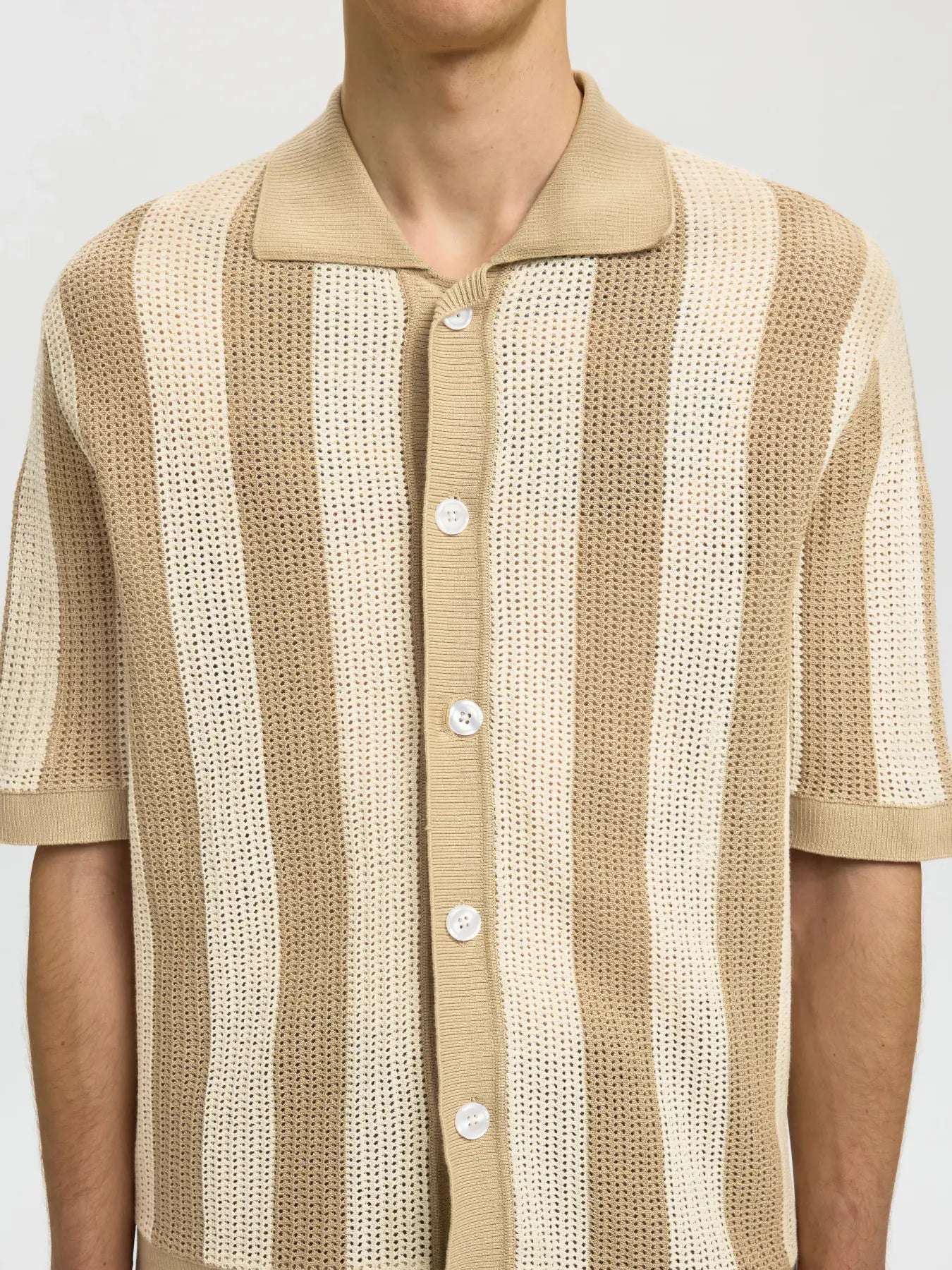 SHANE STRUCTURE POLO CARDIGAN