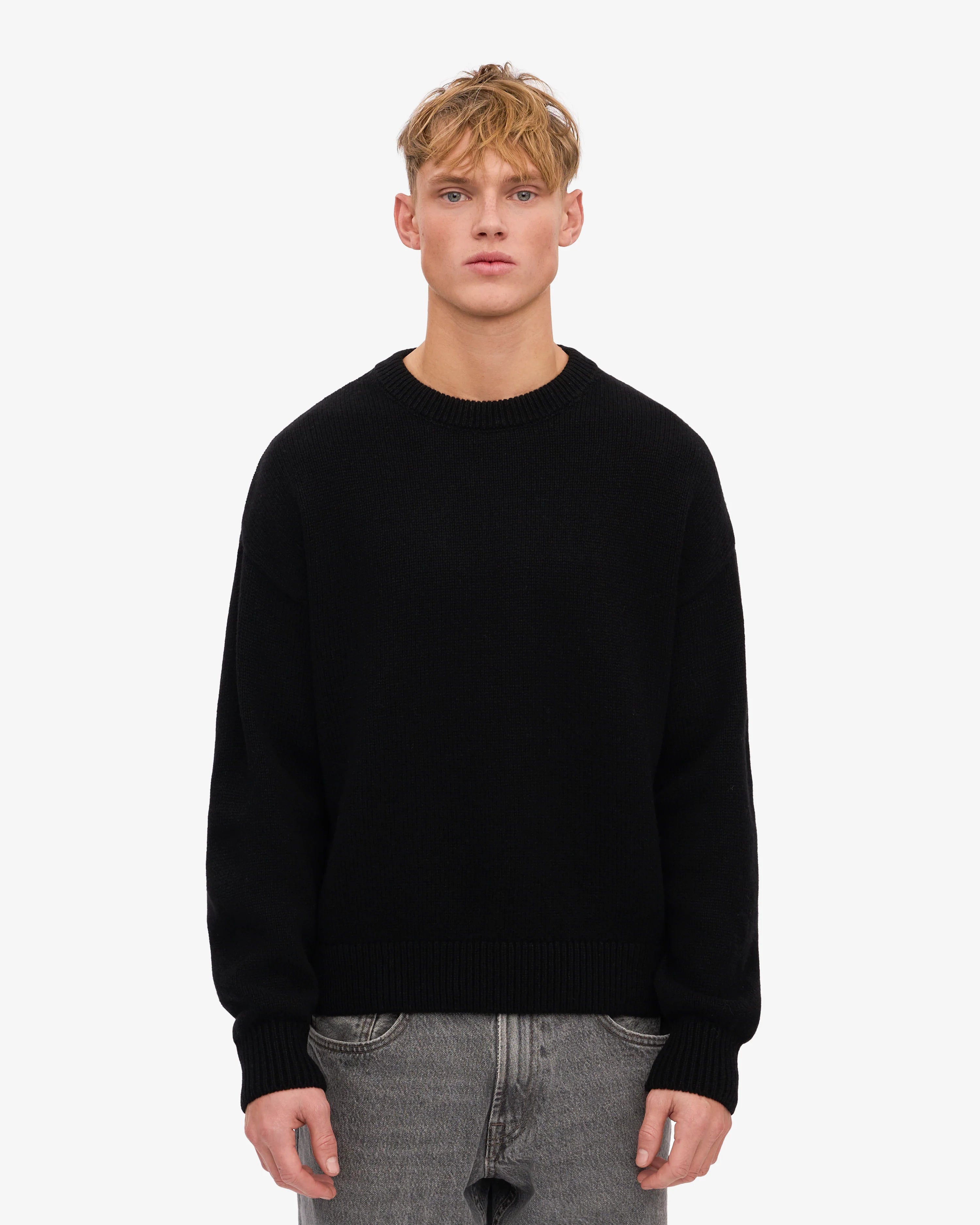 OVERSIZED MERINO WOOL CREW