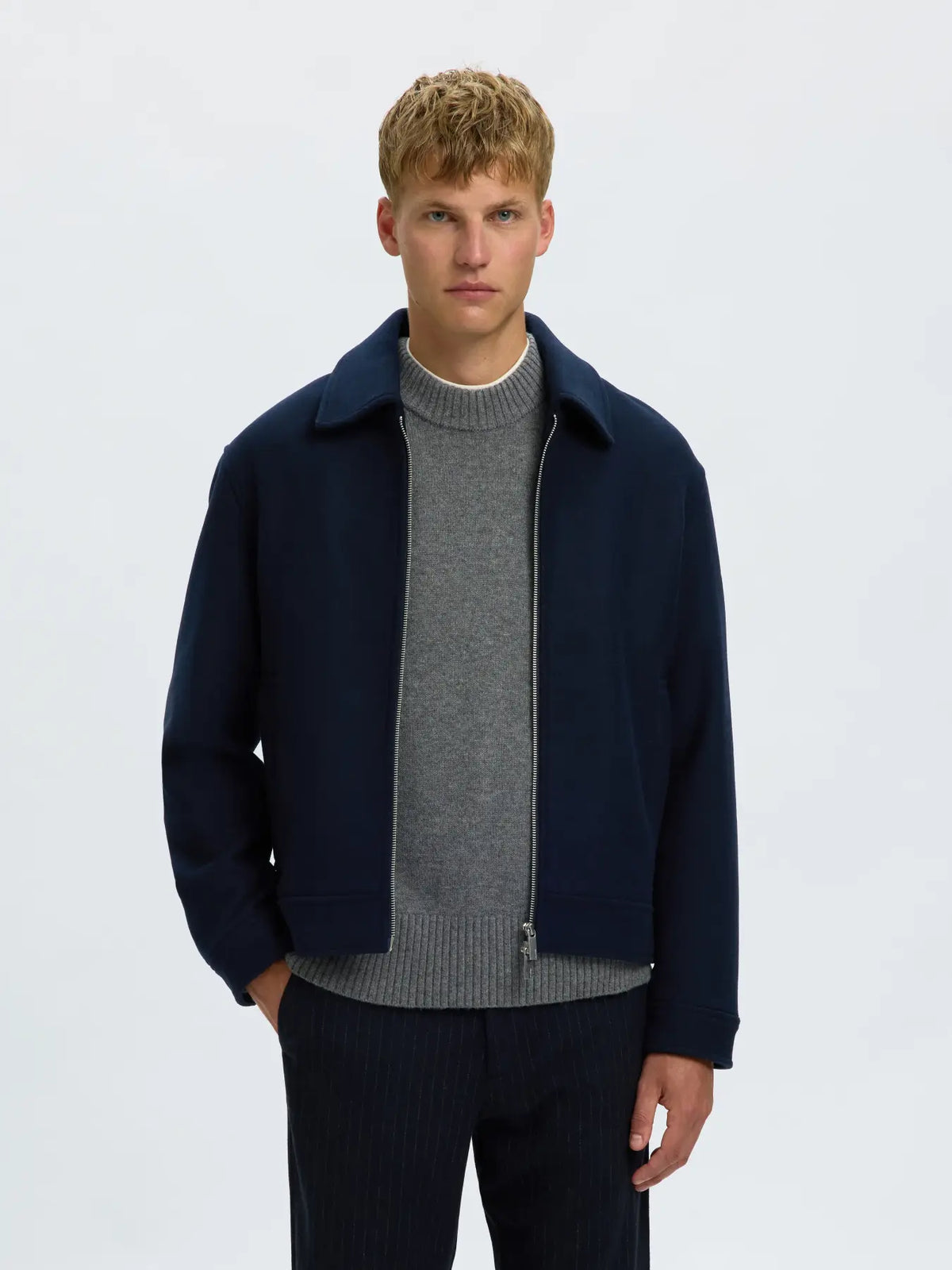 PHILIP WOOL BLEND JACKET