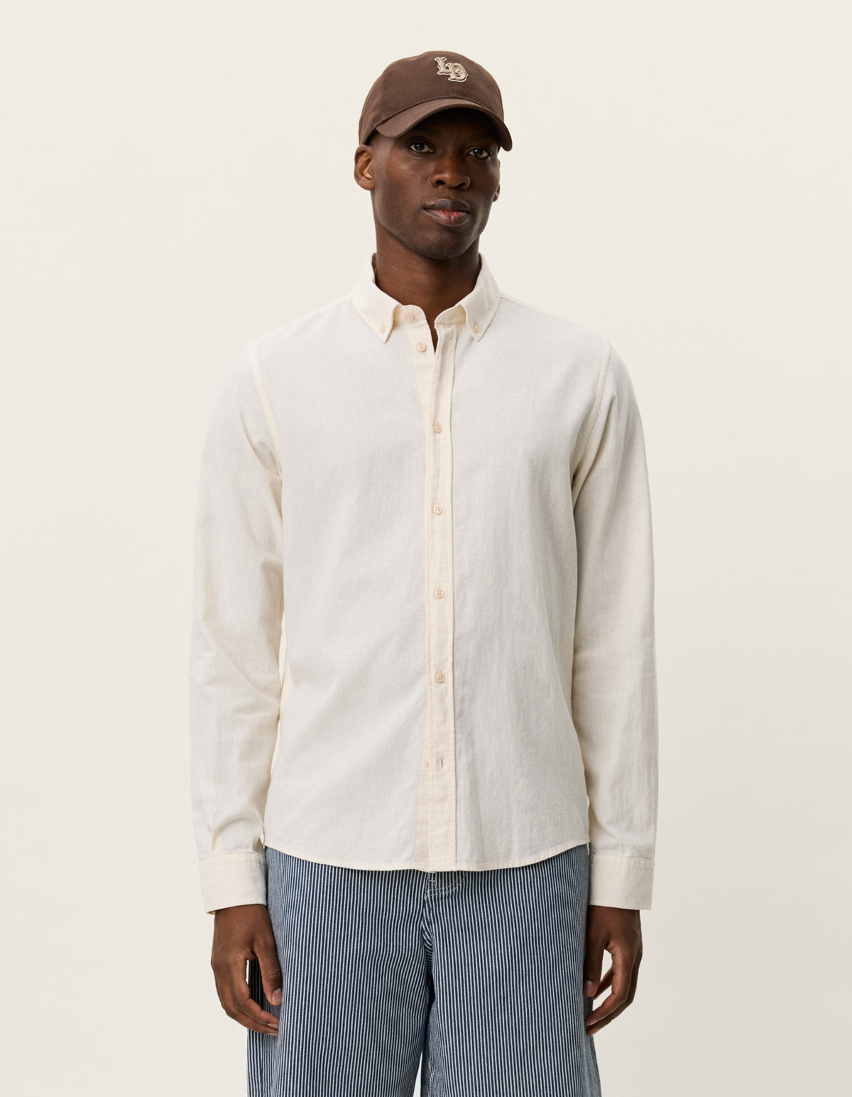 KONRAD COTTON LINEN SHIRT