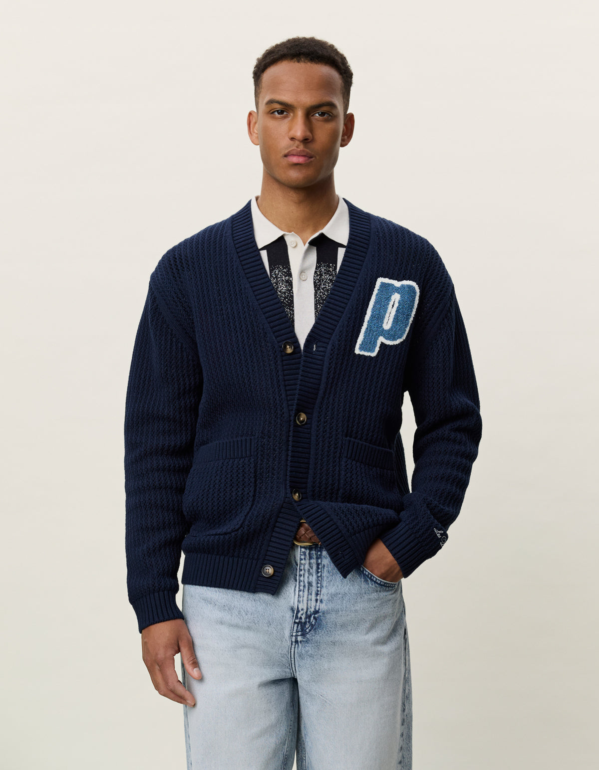 PRINCE LACE KNITTED CARDIGAN