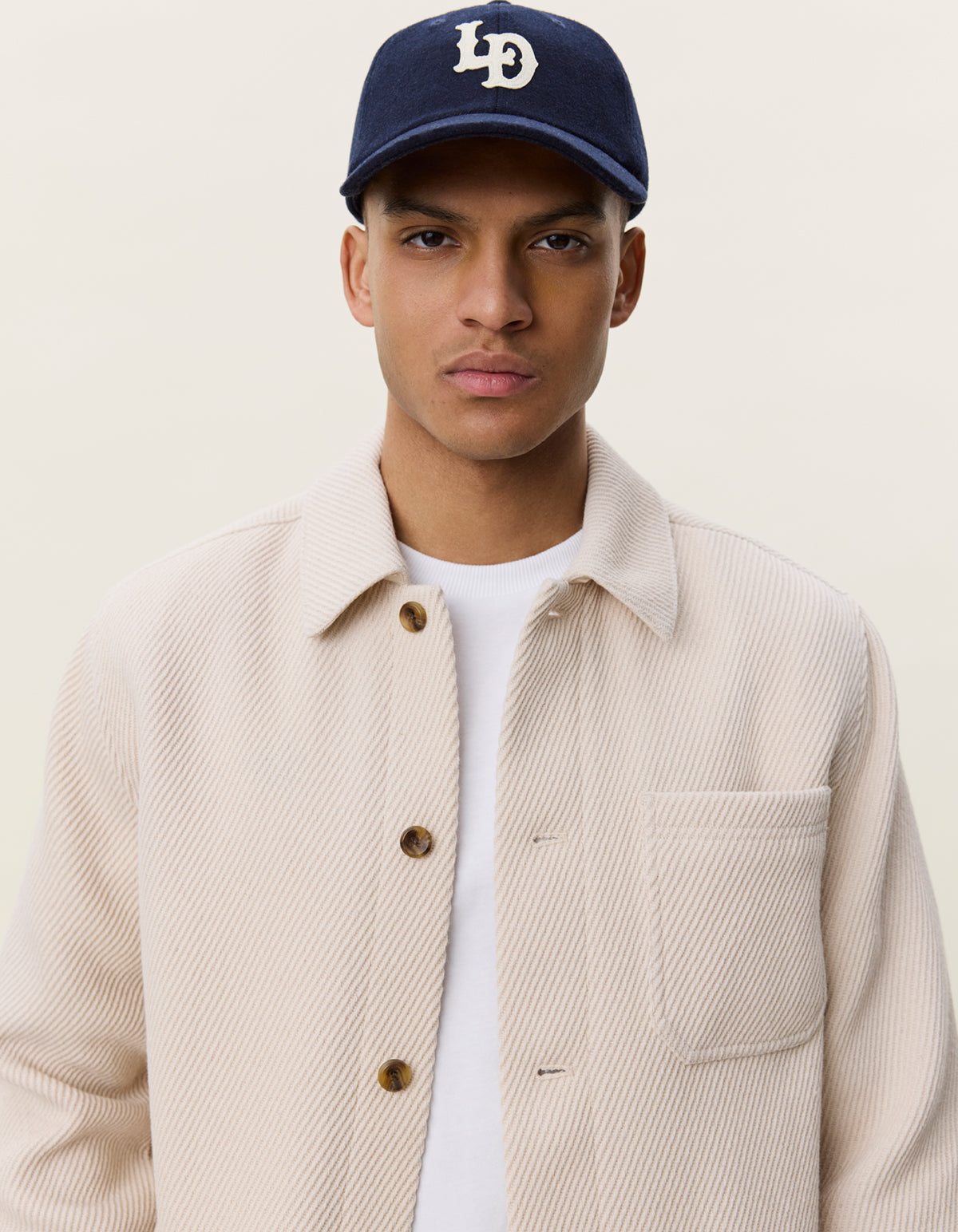 TWILL WOOL OVERSHIRT