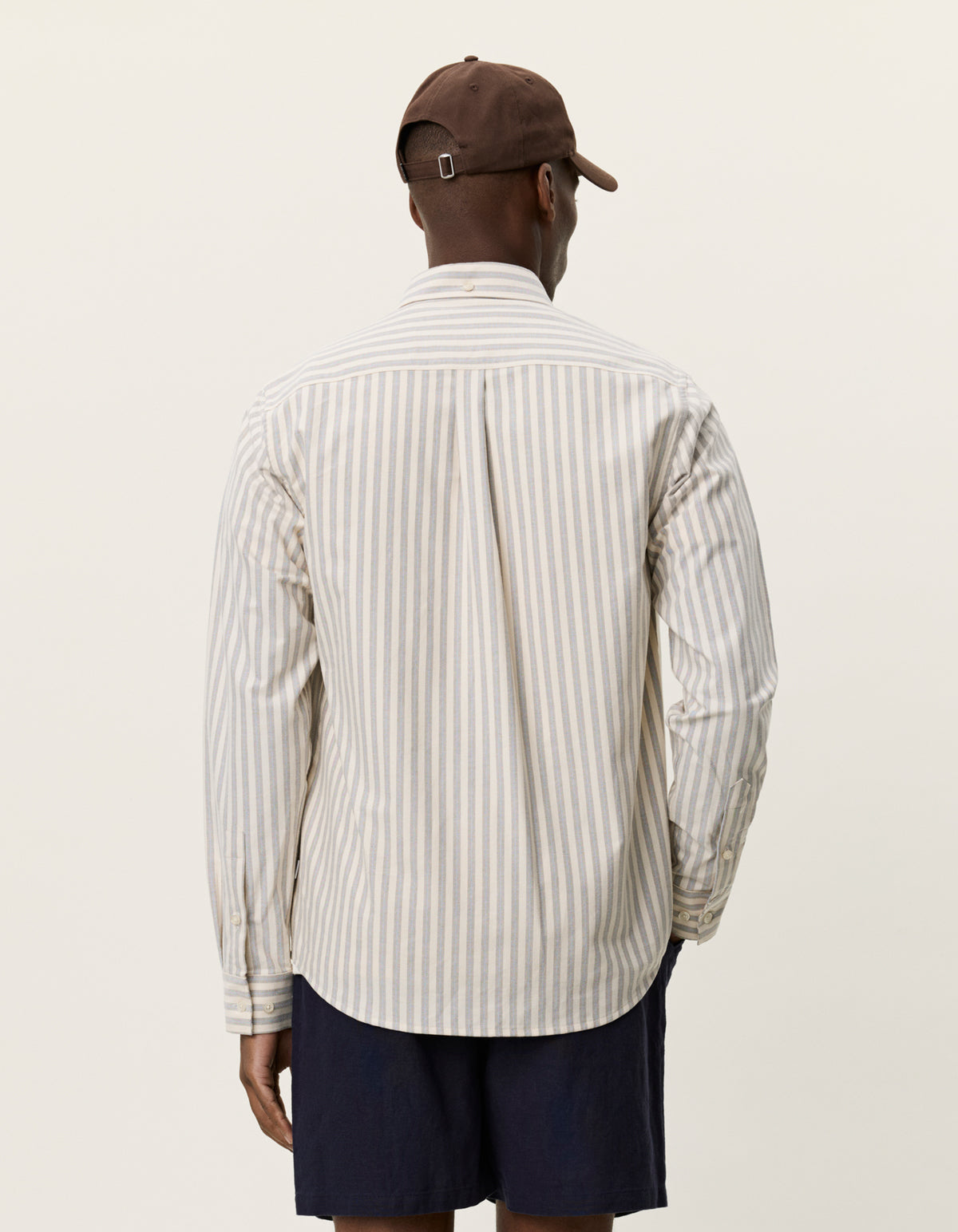 KONRAD STRIPED OXFORD SHIRT