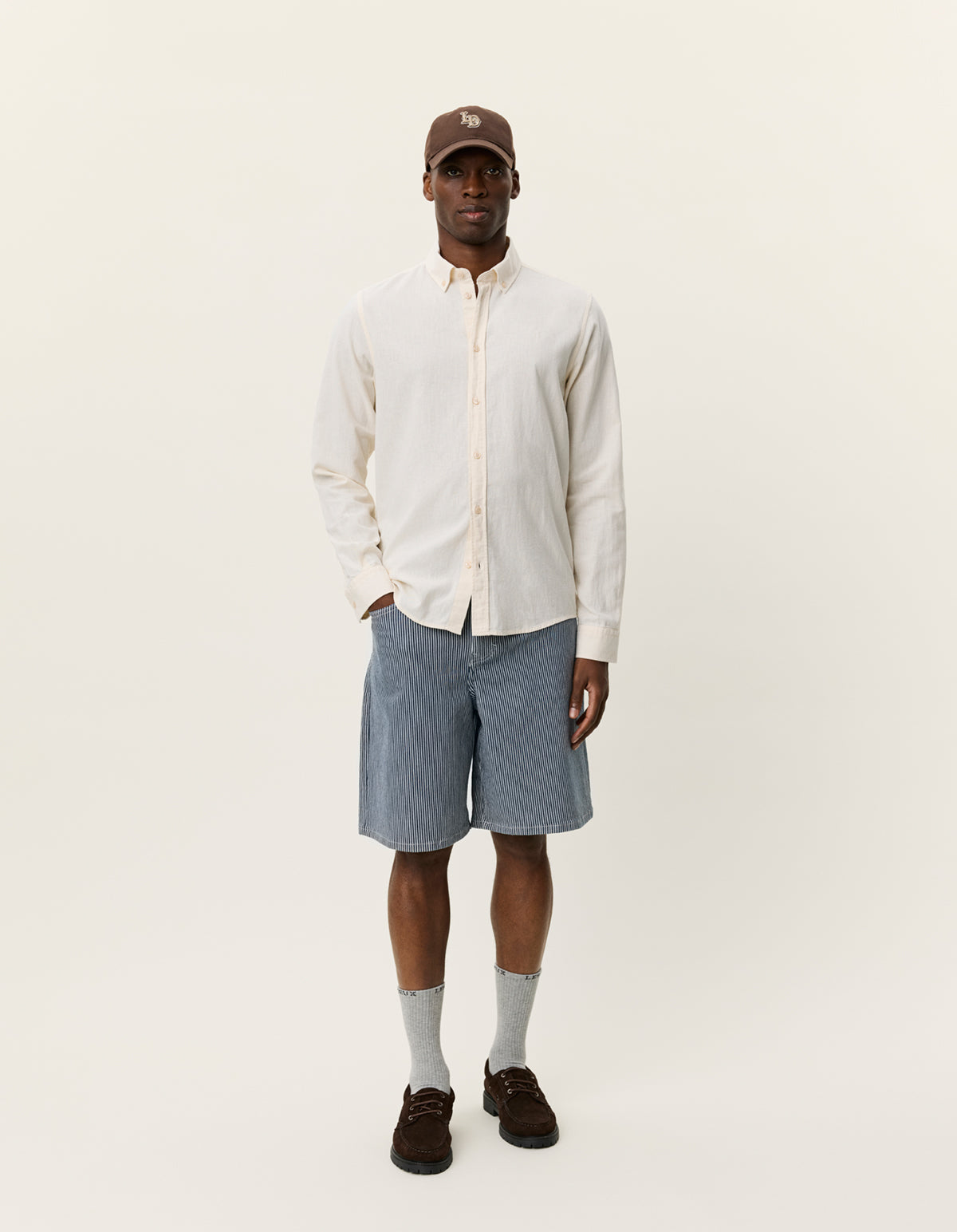 KONRAD COTTON LINEN SHIRT
