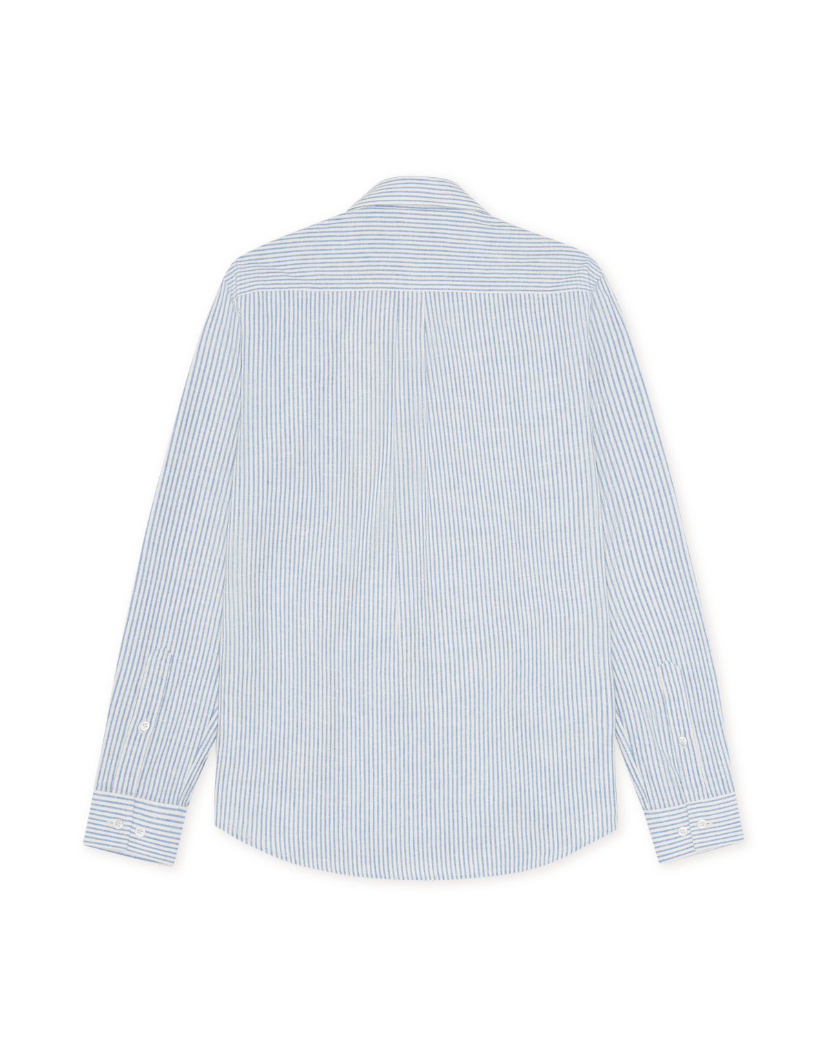 KONRAD STRIPE COTTON LINEN SHIRT