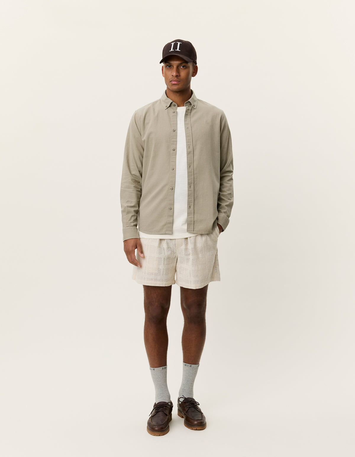 KONRAD COTTON LINEN SHIRT