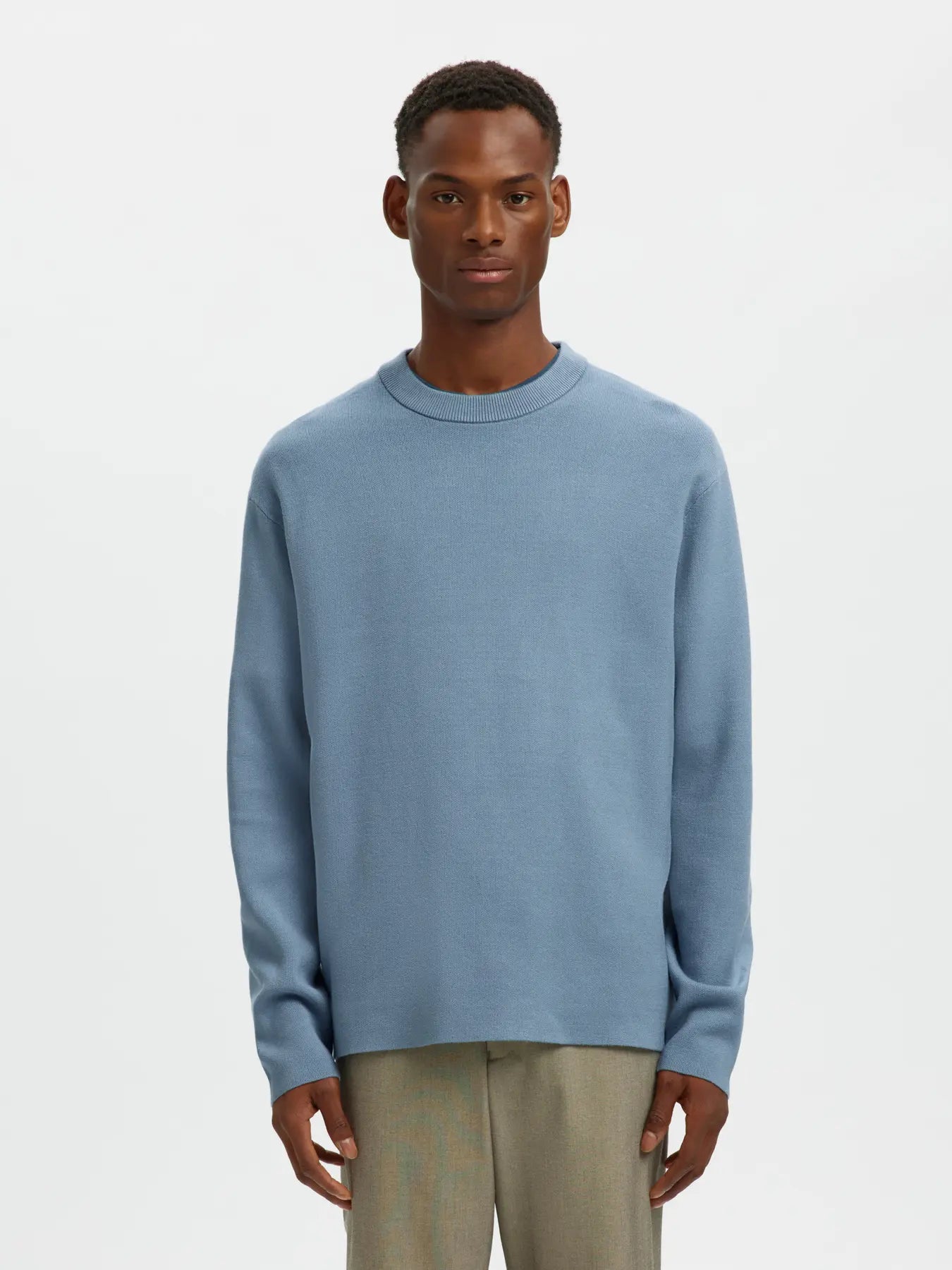 SLHTELLER RELAXED CREW NECK