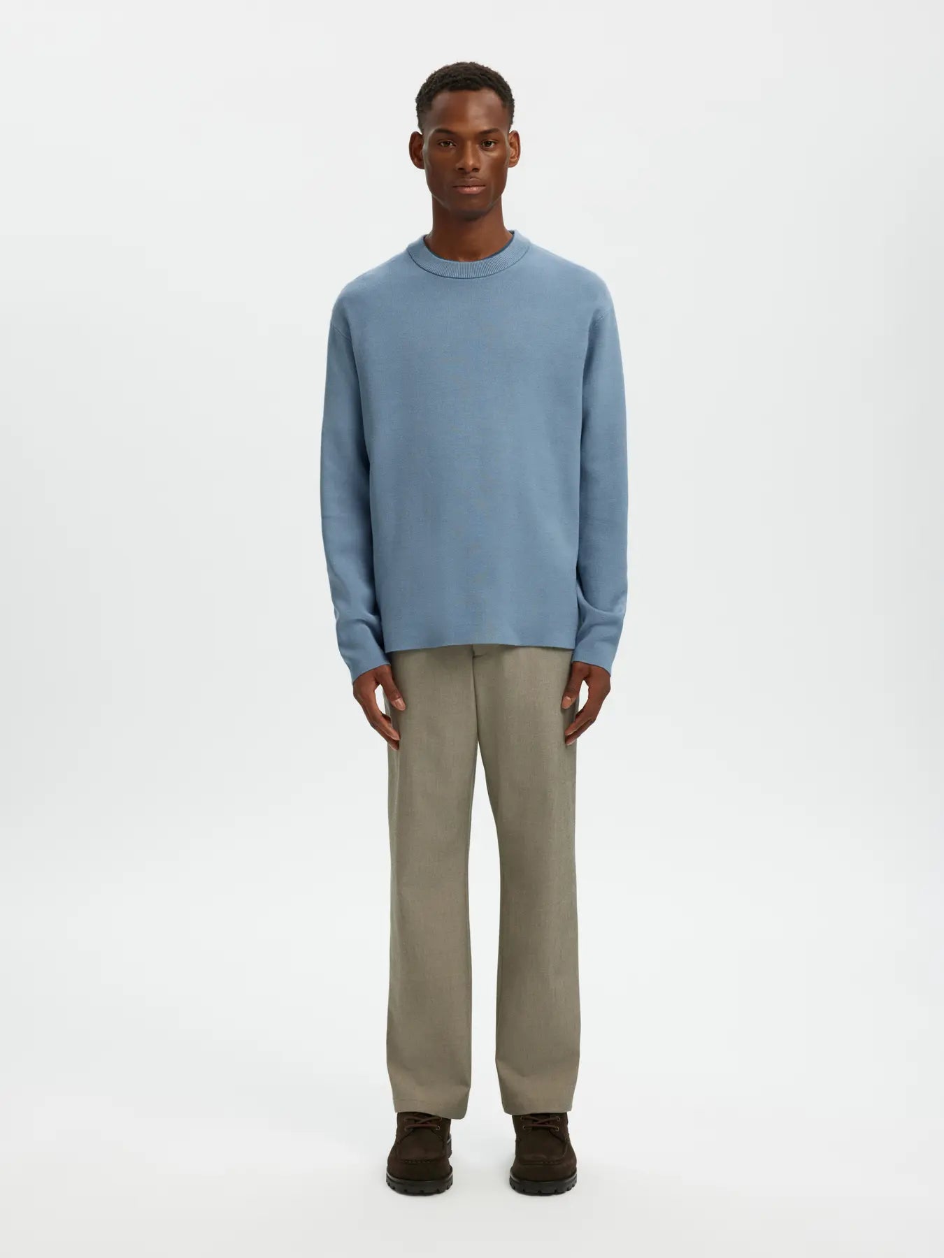 SLHTELLER RELAXED CREW NECK