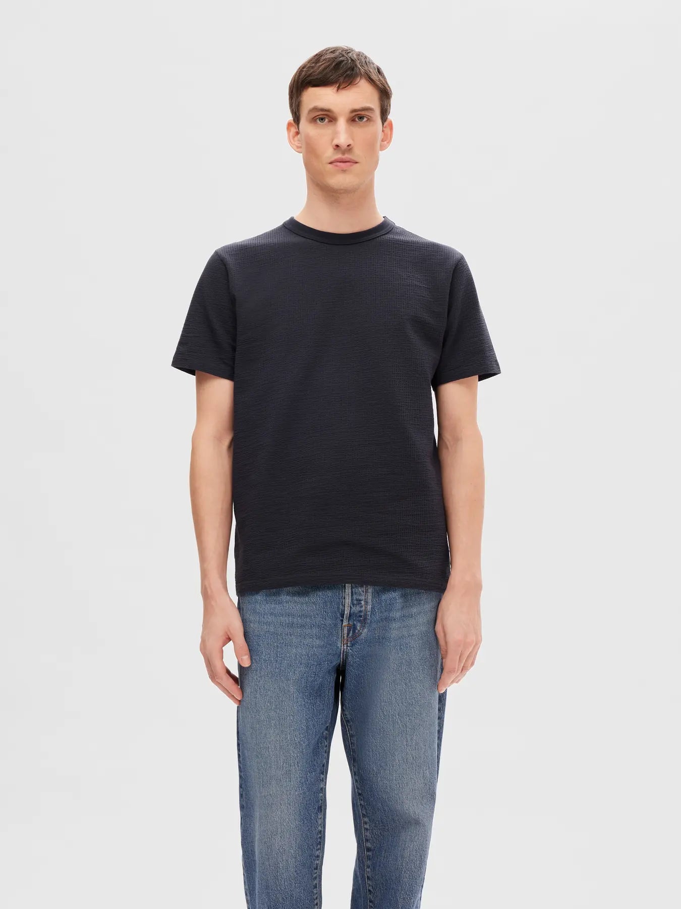 SANDER SEERSUCKER TEE