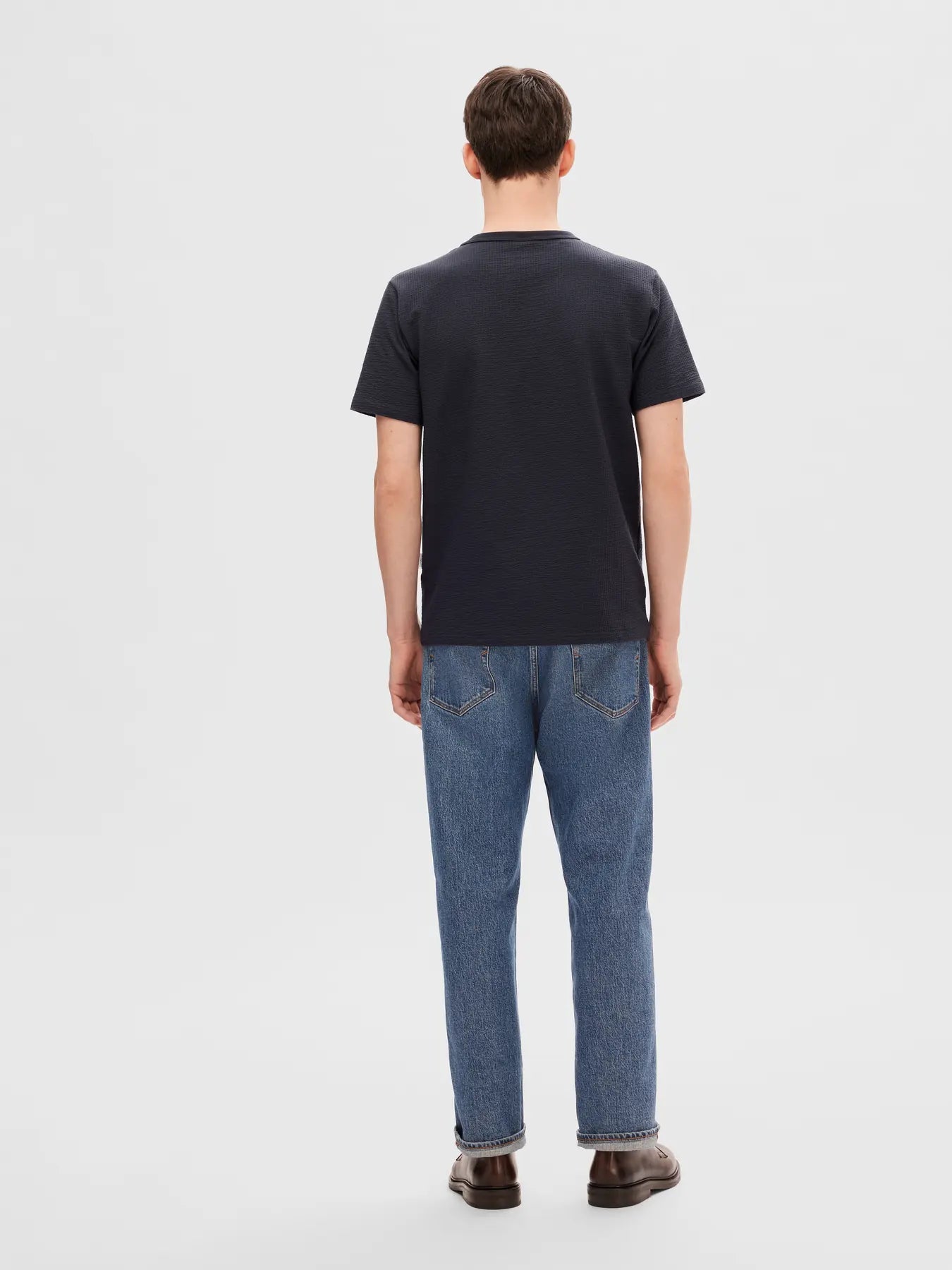 SANDER SEERSUCKER TEE