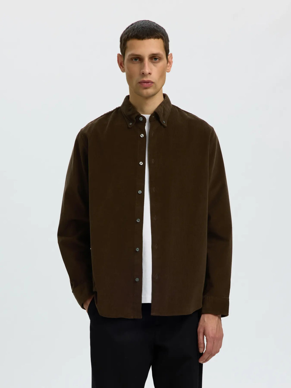 DANNI CORD LS SHIRT